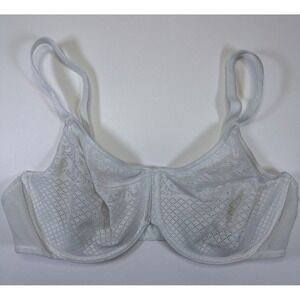 Wacoal Womens Visual Effects Minimizer Bra Size 38DD Underwire White 857210